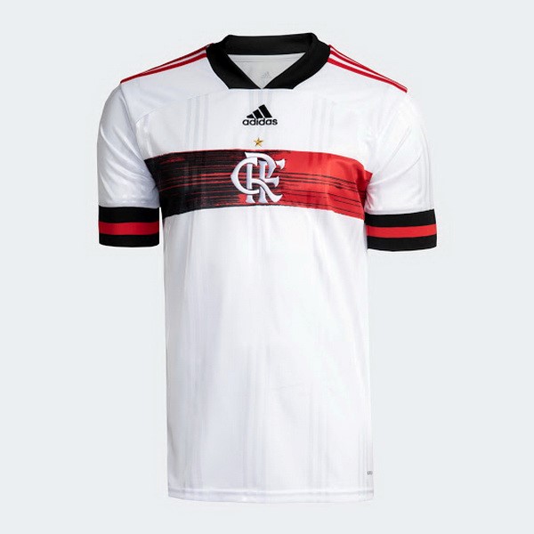 Tailandia Camiseta Flamengo 2ª 2020 2021 Blanco